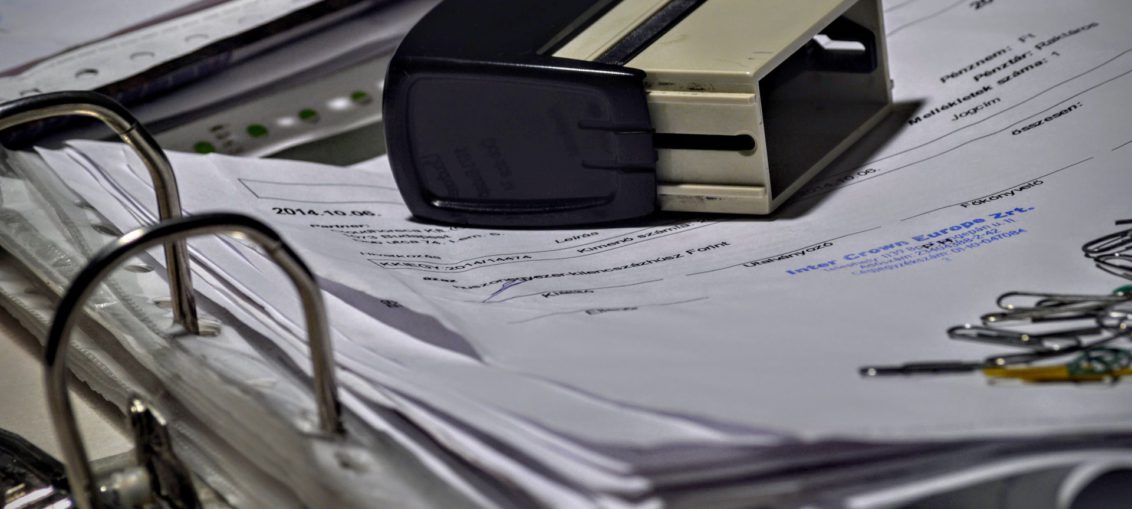 Cachet d'entreprise pour les documents administratifs